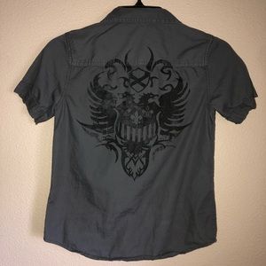 Boys button up shirt